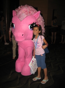 Me and Pinkie Pie from MLP Live